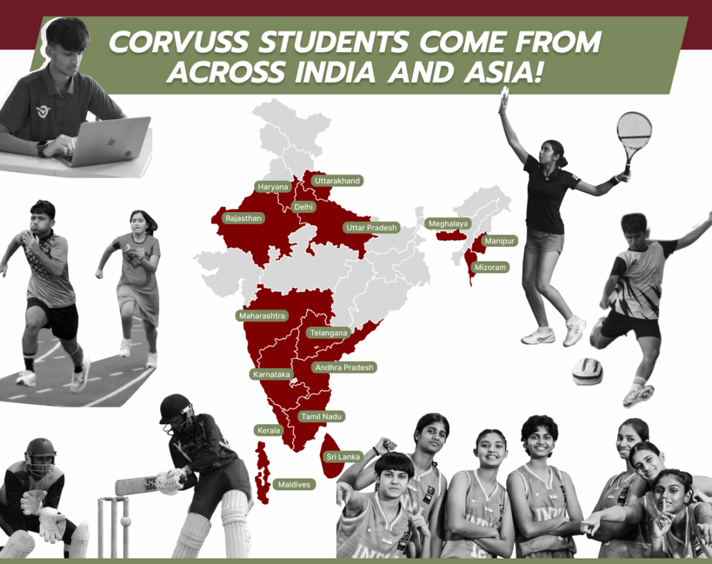 Corvss students across from india and asia